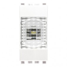 20381.B Лестничный светодиодный светильник 230V Прозрачный 1 модуль, белый EIKON