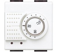 N4441 Электронный комнатный термостат, 2 модуля, цвет белый, LivingLight