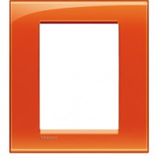 LNA4826OD Рамка на 3+3 модуля, цвет Оранжевый LivingLight.