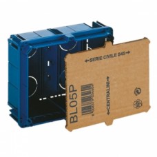 BL05P Монтажная коробка для монолитных стен 168x137x73мм