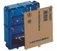 BL06P Монтажная коробка для монолитных стен 192x168x73мм
