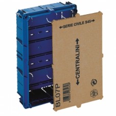 BL07P Монтажная коробка для монолитных стен 263x166x73мм